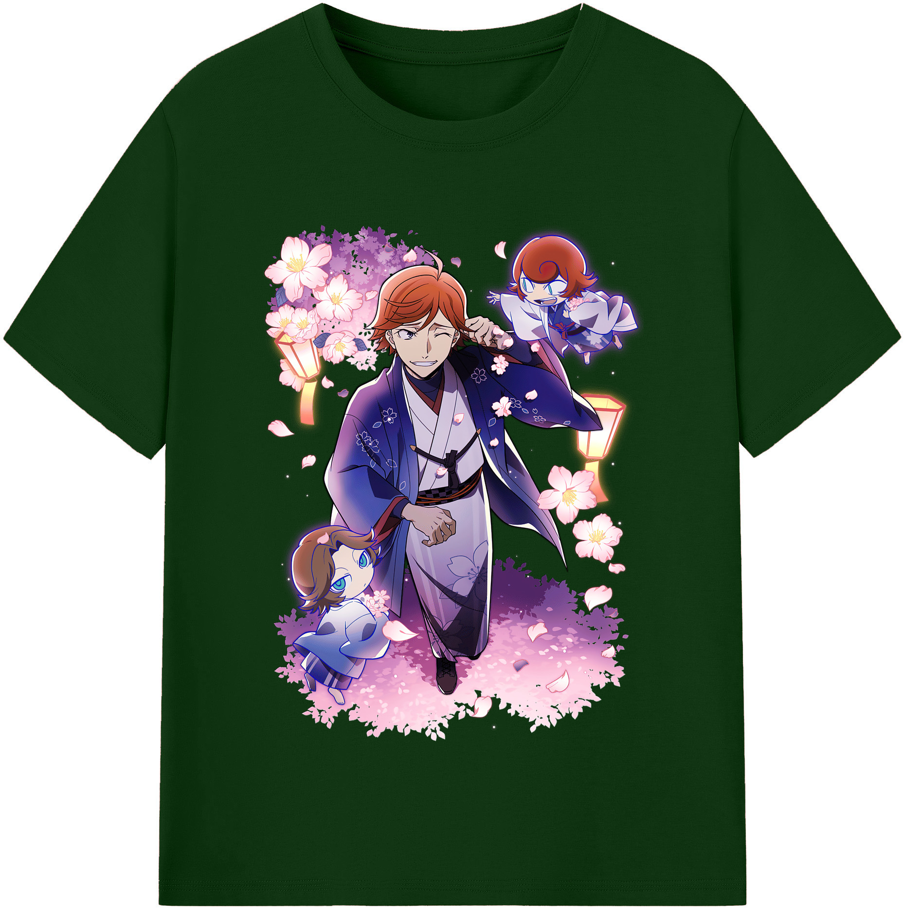 （画像用） 文豪ストレイドッグス Bungo Stray Dogs 綿100％半袖Tシャツ（フロントプリント）